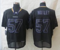 New Nike Baltimore Ravens 57 Mosley Lights Out Black Elite Jersey New Nike Baltimore Ravens 57 Mosley Lights Out Black Elite Jersey