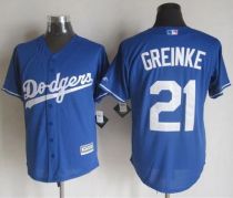 Los Angeles Dodgers -21 Zack Greinke Blue New Cool Base Stitched MLB Jersey Los Angeles Dodgers -21 Zack Greinke Blue New Cool Base Stitched MLB Jersey
