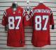 Nike New England Patriots -87 Rob Gronkowski Red Alternate Super Bowl XLIX Mens Stitched NFL Elite J