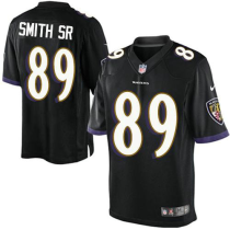 Nike Baltimore Ravens -89 Steve Smith Black Alternate NFL Limited Jersey(2014 New) Nike Baltimore Ravens -89 Steve Smith Black Alternate NFL Limited Jersey(2014 New)
