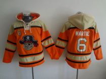 Pittsburgh Pirates #6 Starling Marte Orange Sawyer Hooded Sweatshirt MLB Hoodie Pittsburgh Pirates #6 Starling Marte Orange Sawyer Hooded Sweatshirt MLB Hoodie