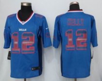 2015 Nike Buffalo Bills -12 Jim Kelly Blue Strobe Limited Jersey 2015 Nike Buffalo Bills -12 Jim Kelly Blue Strobe Limited Jersey