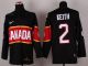 Olympic 2014 CA 2 Duncan Keith Black Stitched NHL Jersey