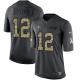 Arizona Cardinals -12 John Brown Nike Anthracite 2016 Salute to Service Jersey