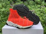 Authentic Balenciaga Speed Trainer Red  white
