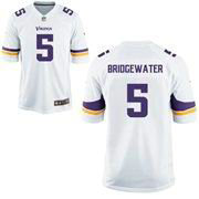 2014 NFL Draft Minnesota Vikings -5 Teddy Bridgewater white game jersey 2014 NFL Draft Minnesota Vikings -5 Teddy Bridgewater white game jersey