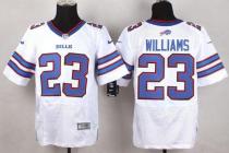 Nike Bills -23 Aaron Williams White Men's Stitched NFL New Elite Jersey Nike Bills -23 Aaron Williams White Men's Stitched NFL New Elite Jersey