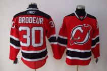 New Jersey Devils -30 Martin Brodeur Stitched Red NHL Jersey New Jersey Devils -30 Martin Brodeur Stitched Red NHL Jersey
