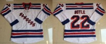 New York Rangers -22 Dan Boyle White Stitched NHL Jersey New York Rangers -22 Dan Boyle White Stitched NHL Jersey
