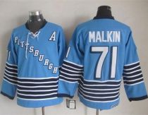 Pittsburgh Penguins -71 Evgeni Malkin Light Blue CCM Throwback Stitched NHL Jersey Pittsburgh Penguins -71 Evgeni Malkin Light Blue CCM Throwback Stitched NHL Jersey