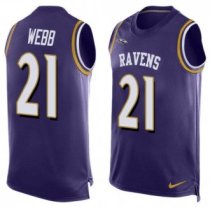 Nike Ravens -21 Lardarius Webb Purple Team Color Stitched NFL Limited Tank Top Jersey Nike Ravens -21 Lardarius Webb Purple Team Color Stitched NFL Limited Tank Top Jersey
