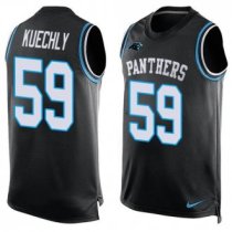 Nike Panthers -59 Luke Kuechly Black Team Color Stitched NFL Limited Tank Top Jersey Nike Panthers -59 Luke Kuechly Black Team Color Stitched NFL Limited Tank Top Jersey
