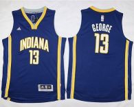 Indiana Pacers #13 Paul George Navy Blue Youth Stitched NBA Jersey