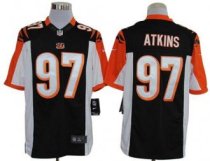 Nike Bengals -97 Geno Atkins Black Team Color Stitched NFL Limited Jersey Nike Bengals -97 Geno Atkins Black Team Color Stitched NFL Limited Jersey