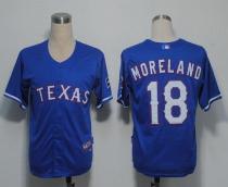 Texas Rangers #18 Mitch Moreland Blue Cool Base Stitched MLB Jersey Texas Rangers #18 Mitch Moreland Blue Cool Base Stitched MLB Jersey