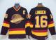 Vancouver Canucks -16 Trevor Linden Black CCM Throwback Stitched NHL Jersey