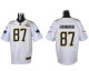 Nike New England Patriots -87 Rob Gronkowski White 2016 Pro Bowl Stitched NFL Elite Jersey