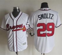 Atlanta Braves #29 John Smoltz White New Cool Base Stitched MLB Jersey Atlanta Braves #29 John Smoltz White New Cool Base Stitched MLB Jersey