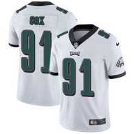 Nike Eagles -91 Fletcher Cox White Stitched NFL Vapor Untouchable Limited Jersey