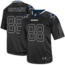 Nike Dallas Cowboys #88 Dez Bryant Lights Out Black Men's Stitched NFL Elite Jersey