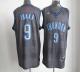 Oklahoma City Thunder -9 Serge Ibaka Black Rhythm Fashion Stitched NBA Jersey