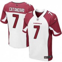 Nike Arizona Cardinals -7 Catanzaro Jersey White Elite Road Jersey Nike Arizona Cardinals -7 Catanzaro Jersey White Elite Road Jersey