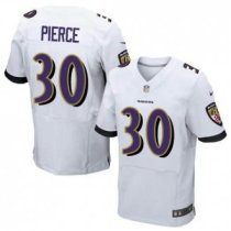 Nike Baltimore Ravens -30 Bernard Pierce White NFL New Elite Jersey Nike Baltimore Ravens -30 Bernard Pierce White NFL New Elite Jersey