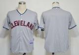 Cleveland Indians Blank Grey Cool Base Stitched MLB Jersey