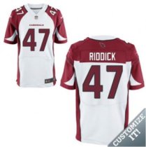 Nike Arizona Cardinals -47 Riddick Jersey White Elite Road Jersey