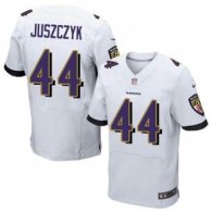Nike Baltimore Ravens -44 Kyle Juszczyk White Stitched NFL New Elite Jersey