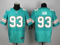 Nike Miami Dolphins #93 Ndamukong Suh Aqua Green Alternate Men's Stitched NFL Elite Jersey Nike Miami Dolphins #93 Ndamukong Suh Aqua Green Alternate Men's Stitched NFL Elite Jersey