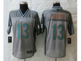 NEW Miami Dolphins -13 Marino Grey Jerseys(Vapor Elite)