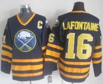Buffalo Sabres -16 Pat Lafontaine Navy Blue CCM Throwback Stitched NHL Jersey Buffalo Sabres -16 Pat Lafontaine Navy Blue CCM Throwback Stitched NHL Jersey
