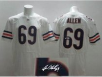 Nike Chicago Bears 69 Jared Allen White Signed Elite NFL Jerseys Nike Chicago Bears 69 Jared Allen White Signed Elite NFL Jerseys