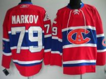Montreal Canadiens -79 Andrei Markov Stitched Red New CA NHL Jersey Montreal Canadiens -79 Andrei Markov Stitched Red New CA NHL Jersey