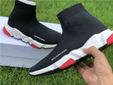 Authentic Balenciaga Speed Trainer black red (women)
