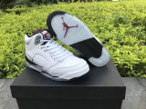 Authentic Air Jordan 5 GS “White Cement”