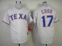 Texas Rangers #17 Shin-Soo Choo White Cool Base Stitched MLB Jersey Texas Rangers #17 Shin-Soo Choo White Cool Base Stitched MLB Jersey