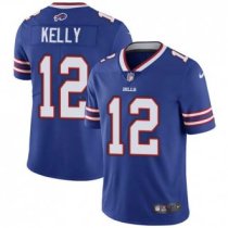 Nike Bills -12 Jim Kelly Royal Blue Team Color Stitched NFL Vapor Untouchable Limited Jersey Nike Bills -12 Jim Kelly Royal Blue Team Color Stitched NFL Vapor Untouchable Limited Jersey
