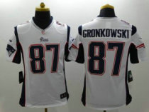 Nike New England Patriots -87 Gronkowski White NFL Limited Jerseys Nike New England Patriots -87 Gronkowski White NFL Limited Jerseys