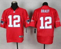 Nike New England Patriots -12 Tom Brady Red NFL Elite QB Practice Jersey Nike New England Patriots -12 Tom Brady Red NFL Elite QB Practice Jersey