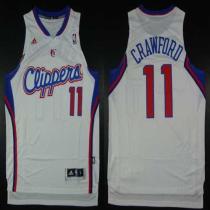 Los Angeles Clippers -11 Jamal Crawford White Home Stitched NBA Jersey Los Angeles Clippers -11 Jamal Crawford White Home Stitched NBA Jersey