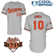 Baltimore Orioles #10 Adam Jones Grey Cool Base Stitched MLB Jersey Baltimore Orioles #10 Adam Jones Grey Cool Base Stitched MLB Jersey