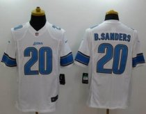 Nike Detroit Lions -20 Barry Sanders White NFL Limited Jersey Nike Detroit Lions -20 Barry Sanders White NFL Limited Jersey
