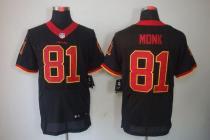 Nike Washington Redskins -81 Art Monk Black Men's Stitched NFL Elite Jersey Nike Washington Redskins -81 Art Monk Black Men's Stitched NFL Elite Jersey