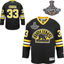 Boston Bruins 2011 Stanley Cup Champions Patch -33 Zdeno Chara Black Third Stitched NHL Jersey Boston Bruins 2011 Stanley Cup Champions Patch -33 Zdeno Chara Black Third Stitched NHL Jersey