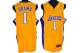Los Angeles Lakers -1 President Obama Stitched Yellow NBA Jersey