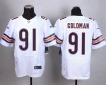 Nike Chicago Bears -91 Eddie Goldman White Stitched NFL Elite Jersey Nike Chicago Bears -91 Eddie Goldman White Stitched NFL Elite Jersey