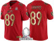 OAKLAND RAIDERS -89 AMARI COOPER AFC 2017 PRO BOWL RED GOLD LIMITED JERSEY