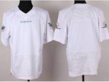 Nike Miami Dolphins Blank White Elite NFL Jerseys